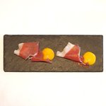 La Brianza - 無料サービス の生ハムとマンゴーソース