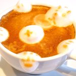 La Brianza - パスタランチ 1100円 のカプチーノ(3Dラテアート)