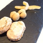 La Brianza - パスタランチ 1100円 の小菓子3種類盛り合わせ