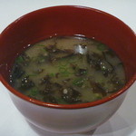 日本料理　宮本 - 海苔の味噌汁