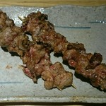 ひないや - 珍しい塩焼きの背肝（１日限定６本）