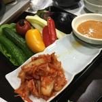 かがやき - 生野菜スティック美味しい