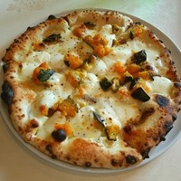 イタリアーナ エノテカ ドォーロ - <゜)#)))彡～ ｱﾝﾁｮﾋﾞ❤南瓜❤
                ﾏｽｶﾙﾎﾟ～ﾈのピッツァ❤❤
                ヾ(*≧∀≦)ﾉﾞ