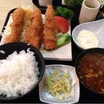 りんどう - 海老フライ定食