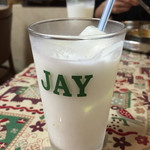 JAY - 食後のドリンクは今日はナッシーを選択d(^_^o)