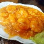 新華苑 - 大振りな海老がたくさん