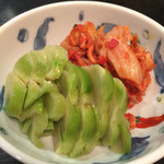 キムチとザーサイ