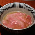 よろにく - シルクロースと筍のお茶漬け