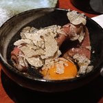 よろにく - ザブトンのすき焼、サマートリュフカケ