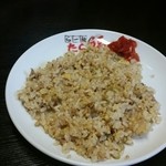 らー麺 たら福 - チャーハン。