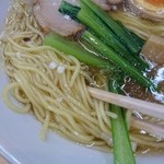 友愛亭 - 細麺ストレート