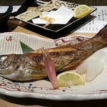 美濃焼和食割烹 二代目 浪花 - 黒ムツ塩焼