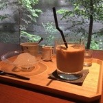 ゼンカフェ - 2016年5月 お友達は、くず餅♪