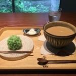 ゼンカフェ - 2016年5月上生菓子
      お飲物とセット　1200円