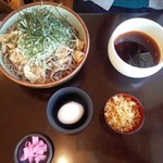 そば処 ひろ - 東京つけそば780円／平成28年5月