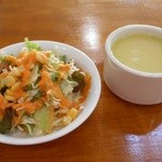 DOSTI - Aランチ　サラダとスープ