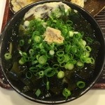 うどん 丸香 - 冷やわかめ（大） + 丸天