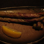 吉今　魚河岸 - アスパラの肉巻き