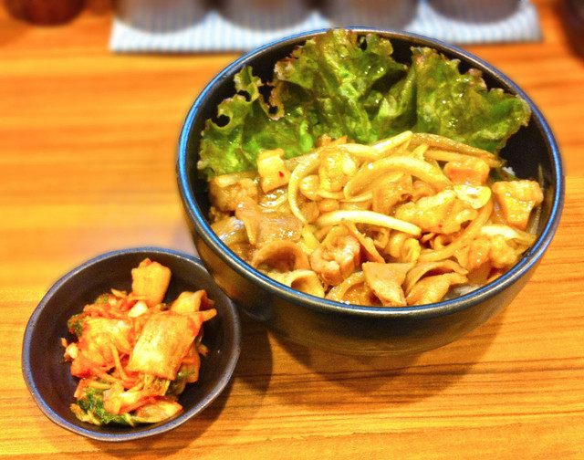 閉店 焼肉丼 天狗 梅田東通り店 東梅田 丼もの その他 食べログ