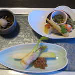 奥津荘 - 前菜　旬の盛り合わせ