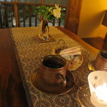 奥津荘 - 食後のコーヒー