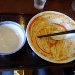節系とんこつらぁ麺　おもと - 勿論・・！とか言いながら、実は結構、大変でした・・。