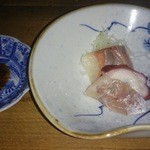 源氏 - お通し③刺身