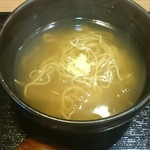 手打うどん けんどん屋 - あんかけそば