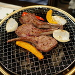 ヒロ ナゴヤ - 2016.05 ラムはやや強めの火入れで♪