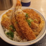 かつや - 海老・ヒレ・メンチカツ丼