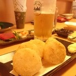 きせつ屋 ひだまり - さっぱり系の揚げ物、長芋の唐揚げ