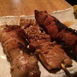 160513東京　澤　豚レバー、しろ、かしら各150円