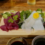 ビストロ割烹 YAOYA - 16.5　いか＆まぐろ