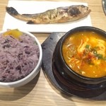 Choi's Garden Restaurant - 健康釜めし　黄色いのはかぼちゃ