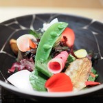 神保町 傳 - 畑の様子
      