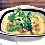Kureyon - ホタテとブロッコリーのチーズ焼