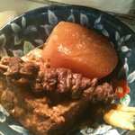 屋台うまっつら - 牛すじ、大根、厚揚げ