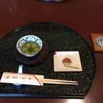 料亭 岡崎 - お茶うけ