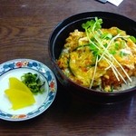 Tachibanaya - カキフライ丼730円（2016.3）