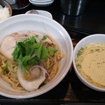 らぁめんこはく - 貝汁チャウダーのつけ麺