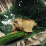 博多コモンド - アワビ、看板だけあって肉厚でやわらかい