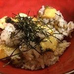 定谷 - アワビチャーハン(久々)絶品