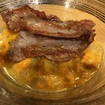 定谷 - ウニしゃぶ(ウニを一箱全部溶かしてました)