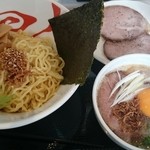 7福神 壱 - 塩つけ麺+チャーシュー+メンマ