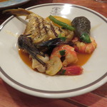 Ata - アタのブイヤベース、ホウボウを丸々一尾入れて3