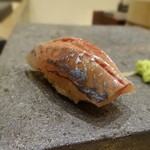 寿司処 しん - 鯵(2016,03)