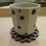 寿司処 しん - お茶の湯のみステキ！(2016,03)