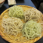 松翁 - 二色もり（蕎麦とセンチュリーミント）