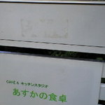 あすかの食卓 - あまがえるがお出迎え(笑)