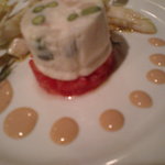 ベルクール - ラングスティーヌと帆立貝の冷製ムース